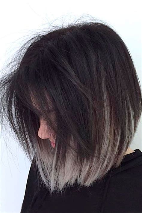 Grey Ombre Hair Ideas To Rock This Year Grey Ombre Hair Short Hair Color Short Ombre Hair