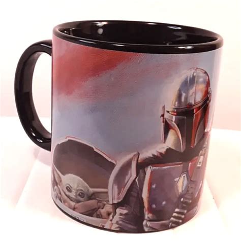 Star Wars The Mandalorian Grogu Baby Yoda 20 Oz Ceramic Coffee And Tea