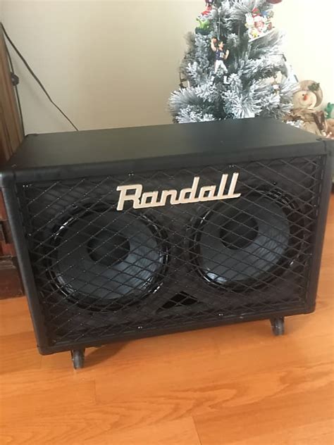 Maybe you would like to learn more about one of these? Randall 2 X 12 Guitar Speaker Cabinet 2019 Black | Reverb