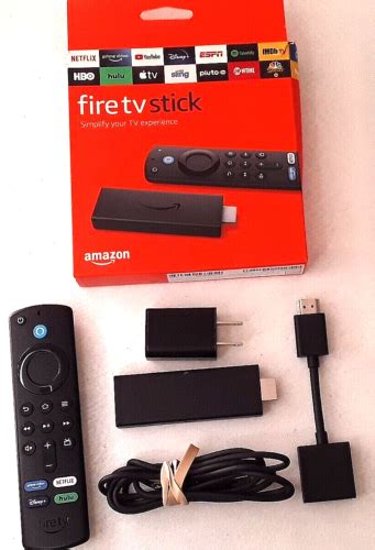 Working Amazon Fire Tv Stick 3rd Gen Fhd Media Streamer With Alexa Voice Remote 840080537252 Ebay