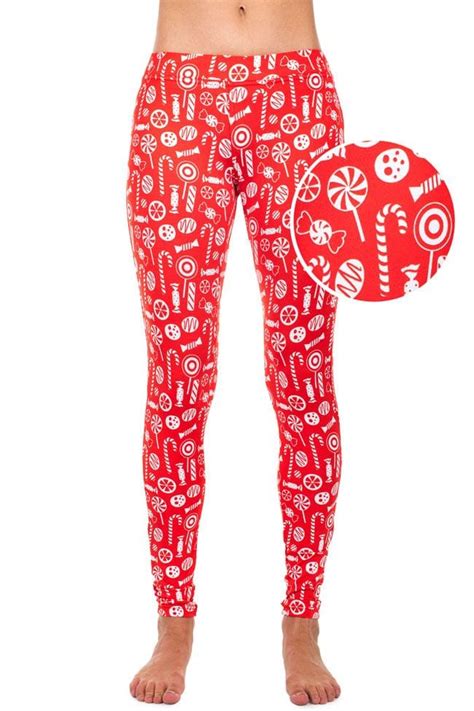 stylish design tipsy elves women christmas candy leggings from tipsy elves 🎄 christmas sales for