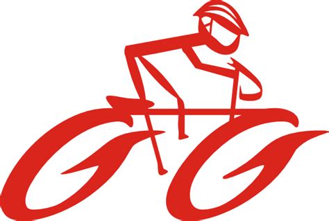 Bicycle Cyclist On Bike Clip Art At Vector Clip Art Online