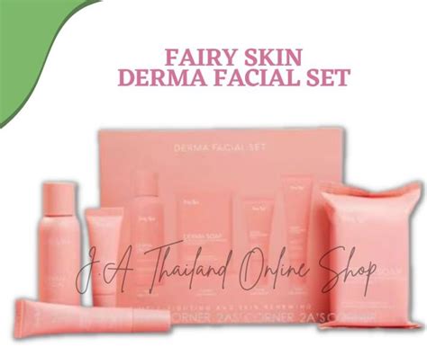 Fairy Derma Facial Set New Packaging Fairyskin Premium Brightening