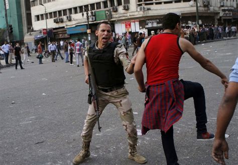 Chaotic Clashes In Egypt On War Anniversary Ctv News