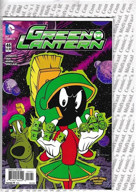 Comic Books Green Lantern 46 Looney Tunes Variant Cover Mint Was