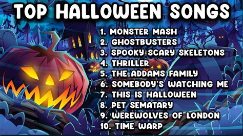 Top Halloween Songs Playlist 🎃 1 Hour Halloween Playlist Youtube