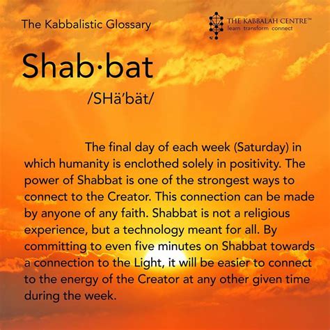 The Kabbalistic Glossary Kabbalah Shabbat Jewish Proverbs