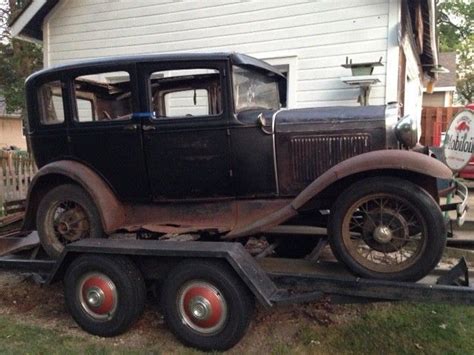 1930 Model A Ford 4 Door Town Sedan Classic Ford Model A 1930 For Sale