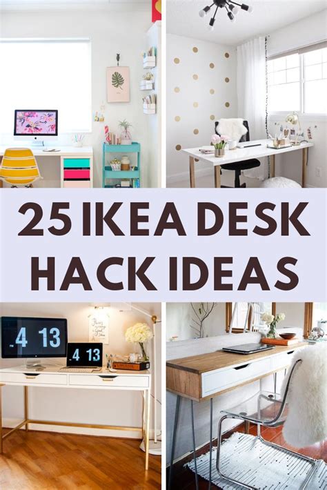 25 ikea desk hacks that will inspire you all day long james and catrin ikea desk hack ikea