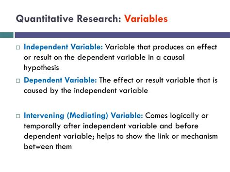 Research in psychology ch 4 types of variables. PPT - RESEARCH PROPOSAL: THEORY, RESEARCH QUESTION ...