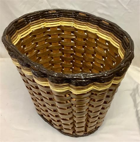 Oval Waste Basket Foxcreek Baskets