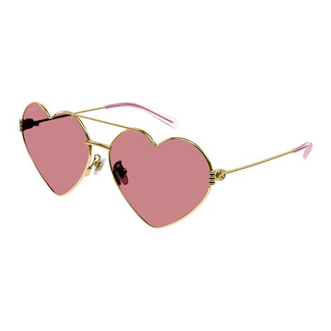 gucci women s gg1283s gold sunglasses eyewear index