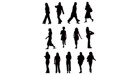 Vector Silhouettes Clipart Best
