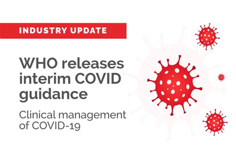 Who Releases Interim Guidance Clinical Management Of Covid 19 Simple