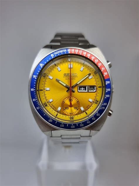 Seiko No Reserve Price Pepsi Pogue Chronograph Catawiki