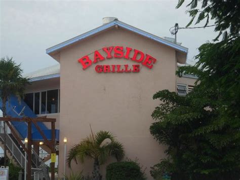 Exterior Picture Of Bayside Grille And Sunset Bar Key Largo Tripadvisor