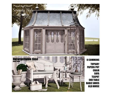 Second Life Marketplace Serenity Style Unforgettable Time Orangery Rare