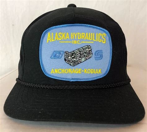 Vintage Snapback Alaska Hydraulics Anchorage Kodiak T Gem