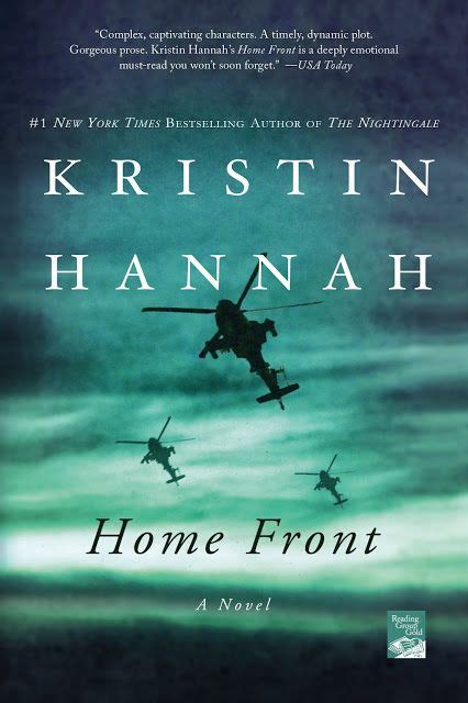 Kristin Hannahs Home Front Book Review Kristin Hannah Novels Books