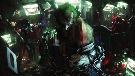 Download 3840x2160 Wallpaper Batman Arkham City Joker Villain Video