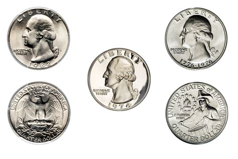 Clad Washington Quarter Values And Prices 1965 1998