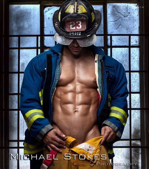 Fireman Yummy Michael Stokes Hot Firemen Hot Firefighters