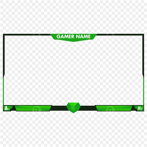 Green Screen Clipart Png Images Light Green Twitch Screen Overlay