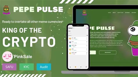 Pepe Pulse Hottest Meme Coin With Crypto Wallet 2023 Youtube