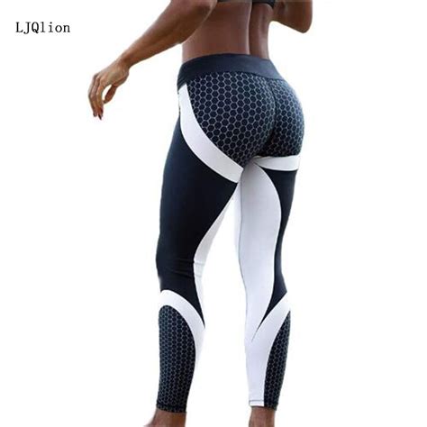2018 Fashion Mesh Pattern Print Leggings Fitness Leggings For Women