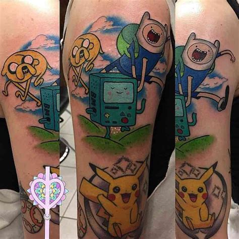 Best Adventure Time Tattoos Tattoo Insider Adventure Time Tattoo