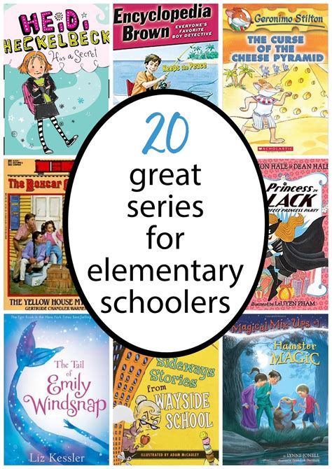 Everyday Reading 20 Favorite Book Series For Elementary Schoolers