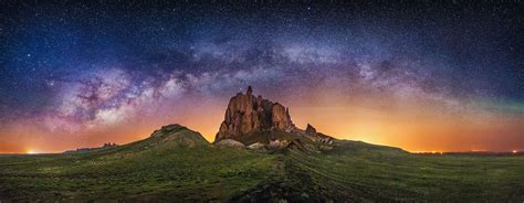 507659 Nature Photography Landscape Milky Way Starry Night Rock Lights