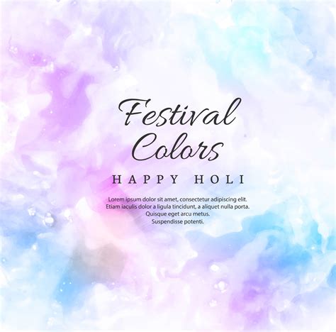 Illustration Of Abstract Colorful Happy Holi Background 245248 Vector