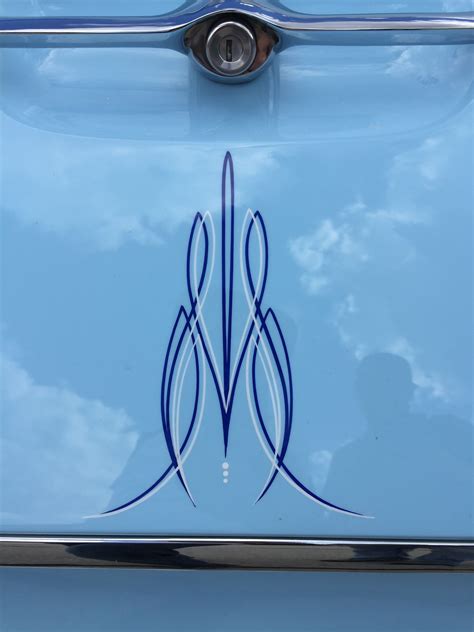 Pinstripe Art For Car Enthusiasts