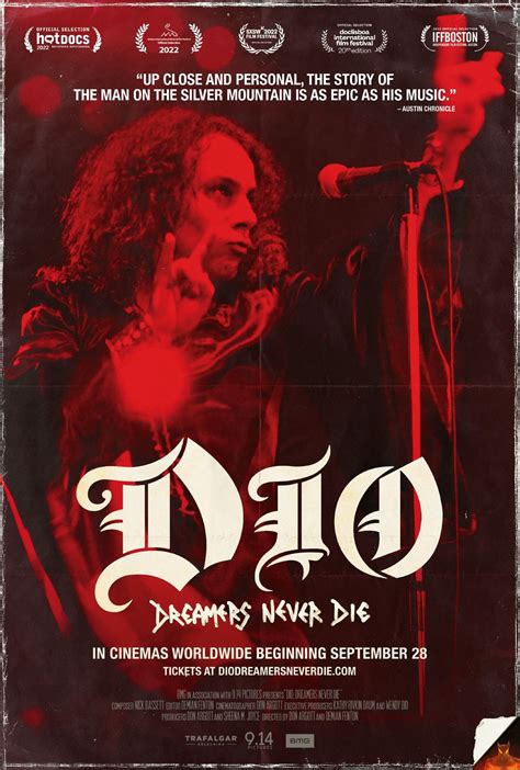 Dio Dreamers Never Die Documentary Special Sept 28 And Oct2