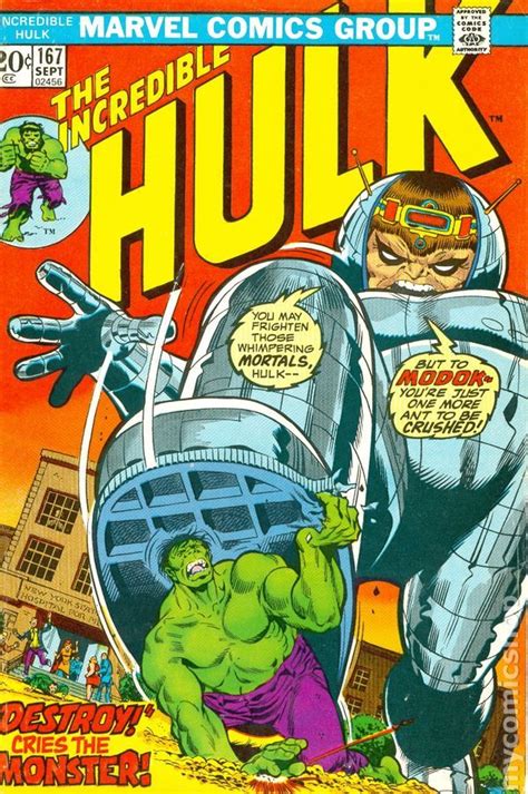 Incredible Hulk 1962 1999 1st Series 167 Incredible Hulk Marvel