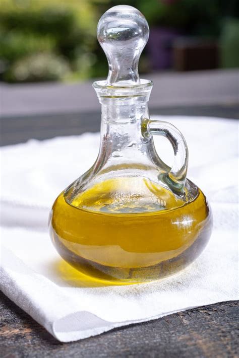 Natural Organic Olive Oil In Glass Bottle Stock Image Image Of Industry White 123124413