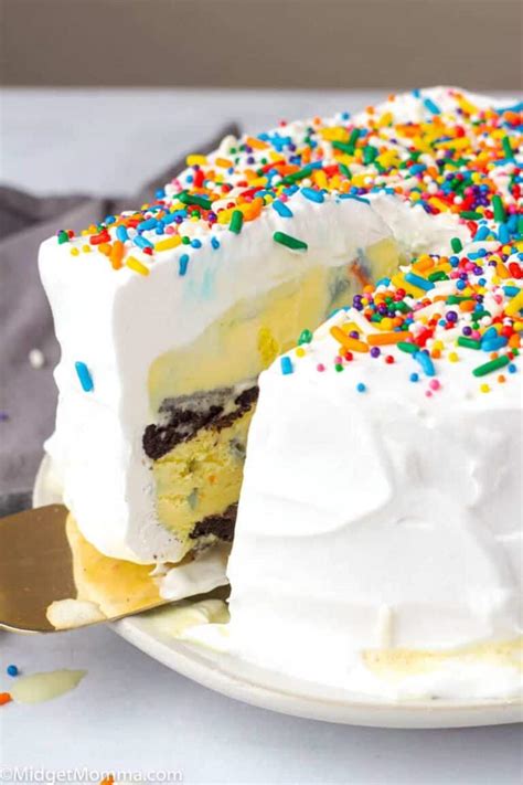 easiest ice cream cake recipe any flavor you want to make