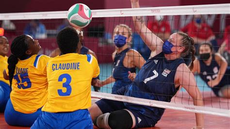 Jeux Paralympiques Zoom Sur Le Volley Assis La Voix Du Nord