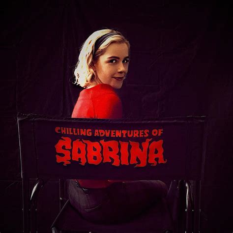 First Look Of Kiernan Shipka As Sabrina The Teenage Witch Glitter Magazine
