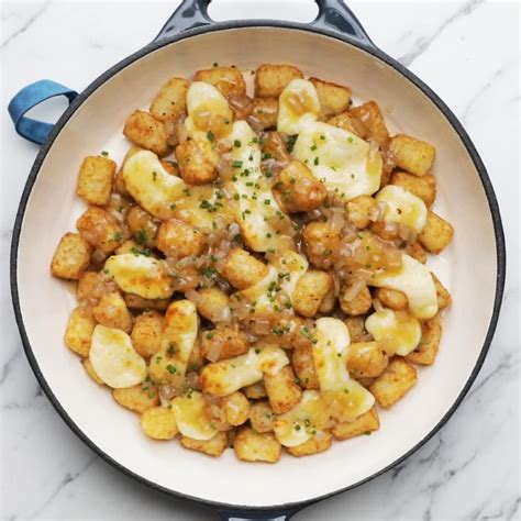 Tater Tot Poutine Canadian Poutine Canadian Food Canadian Recipes