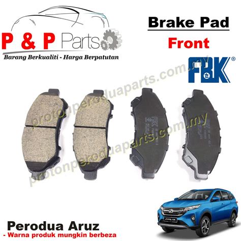 Front Brake Pad Depan Perodua Aruz Proton Perodua Parts Online