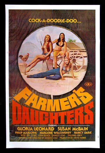 farmer s daughters cinemasterpieces adult rated x original movie poster 1970 s ebay