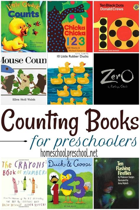 They are a great way to work on number recognition and counting with your kindergarteners! 21 of the Best Counting Books for Preschoolers | Preschool ...
