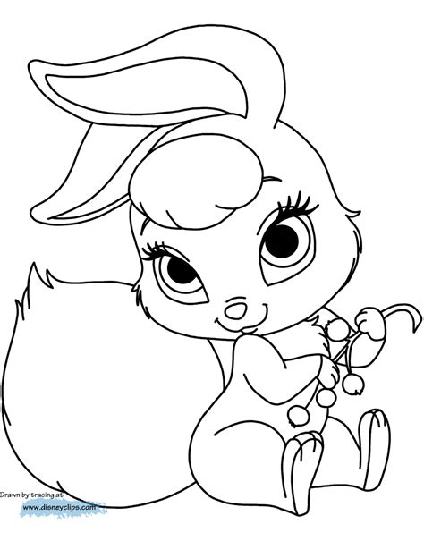 For tumblr, facebook, chromebook or websites. Palace Pets Coloring Pages 3 | Disneyclips.com