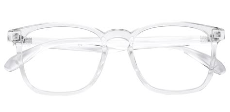 dusk classic square prescription glasses clear men s eyeglasses