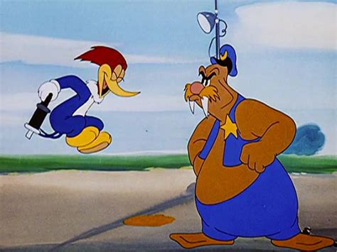 Woody Woodpecker In Well Oiled 1947