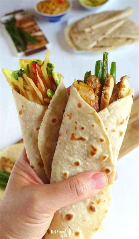 It's very unassuming outside and in, but don't let that fool you. Easy Chinese tortilla (Spring pancake 春饼) - Red House Spice