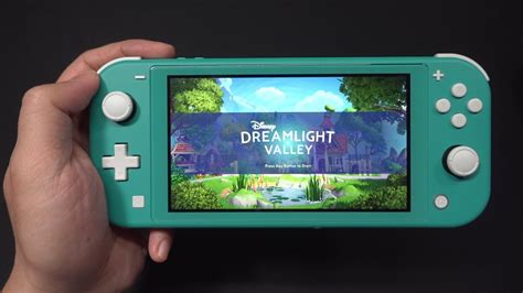 Disney Dreamlight Valley Nintendo Switch LITE Gameplay YouTube