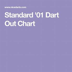 Standard 39 01 Dart Out Chart Chart Dart Standard
